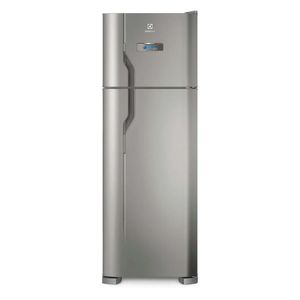 Geladeira / Refrigerador Duplex Frost Free Turbo Congelamento Cinza Inox 310 Litros 220V - TF39S- Electrolux