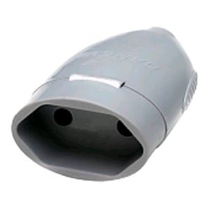 Tomada Desmontável Legrand Daneva 2PxT 20A Cinza