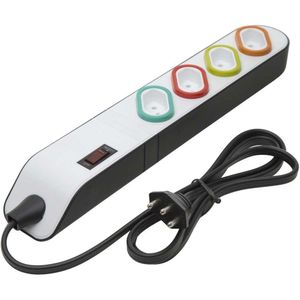 Filtro de Linha Legrand 2P/T 10A 1,3M Bivolt Preto
