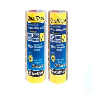 Fita Qualitape Adelbras Sleeve 48 X 45 MM Transparente