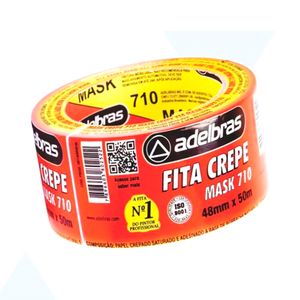 Fita Crepe Adelbras 710 48mmx50M Branca
