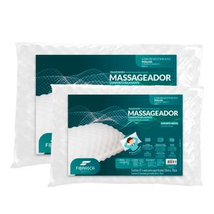 Travesseiro Massageador Médio 50x70CM - 4483 - Fibrasca