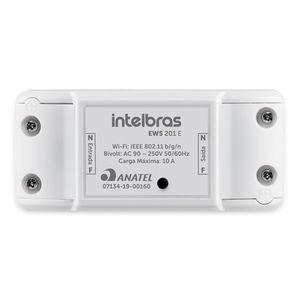 Controlador smart Wi-Fi Intelbras para ambientes EWS 201