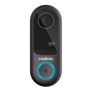 Vídeo porteiro com Wi-Fi e Controle Pelo App Allo w3 Preto - Intelbras