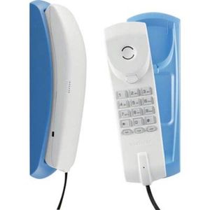 Telefone com Fio Gondola Intelbras TC20 Azul e Branco
