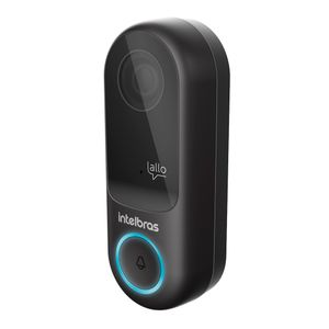 Vídeo porteiro com Wi-Fi e Controle Pelo App Allo w3 Preto - Intelbras