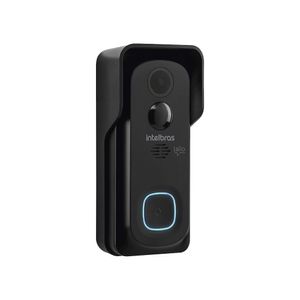 Vídeo Porteiro com Visão Noturna e Wi-Fi Allo W5 Preto - Intelbras