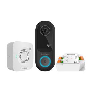 Video Porteiro Intelbras Izy Smart Ivw 3000+ Preto