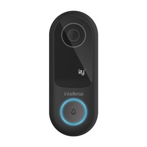 Video Porteiro Intelbras Izy Smart Ivw 3000 Preto