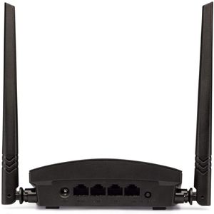 Roteador Wireless com 2 antenas 4 portas 300Mbps Preto - RF-301K - Intelbras
