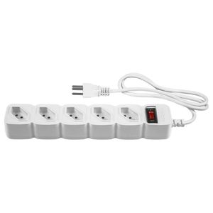 Protetor Eletrônico Intelbras com 5 Tomadas EPE 205 Branco