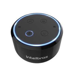 Alto Falante Inteligente Intelbras IZY Speak Mini Comando De Voz Alexa Integrada Preto