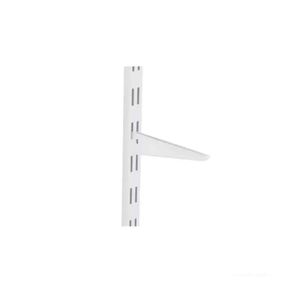 Suporte Duplo Multivisão 17cm Aço Branco
