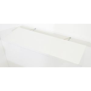 Prateleira Multivisão Decore com Suporte Madeira Branco 90x30 CM