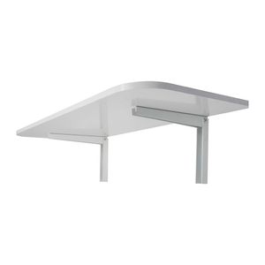 Mesa Dobrável de Parede Multivisão com Suporte 100x50Cm Branca