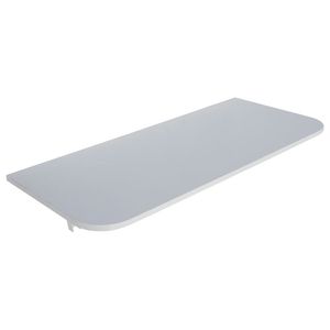 Mesa Dobrável de Parede Multivisão com Suporte 100x50Cm Branca