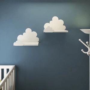 Prateleira Multivisão Mdp com Suporte 20x40 CM Nem Branco