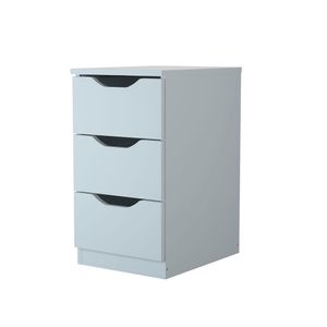 Gaveteiro Multivisão com 3 Gavetas Branco