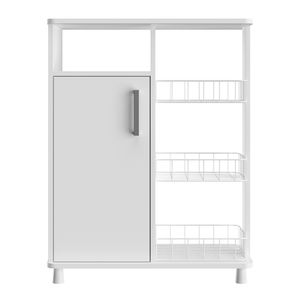 Movel Multivisao Com Porta E Fruteira