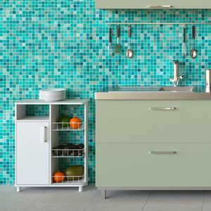 Movel Multivisao Com Porta E Fruteira