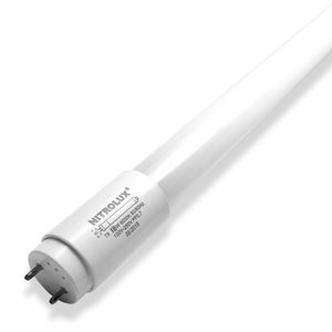 Lâmpada LED Nitrolux Tubular 18W 6500K G13 Branco Bivolt