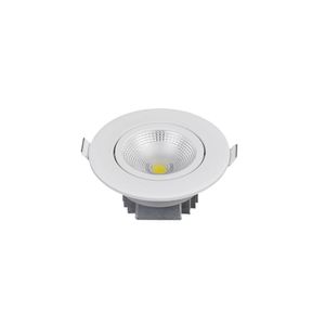 Spot Led De Embutir Redondo 3W Luz Branca 6500K Bivolt - Nitrolux