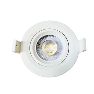 Spot LED de Embutir Redondo 5W Luz Branca 6500K Bivolt - NL05R - Nitrolux