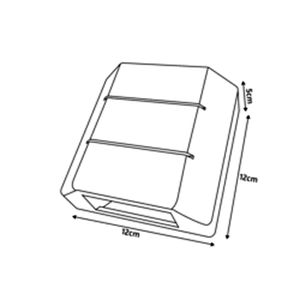 Arandela Al10 6W 3000K Marrom - Nitrolux
