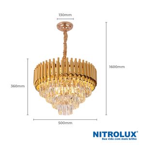 Lustre Nitrolux Ltr-009D E14X8