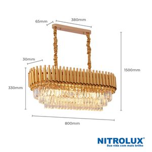 Lustre Nitrolux Ltr-012D E14X8