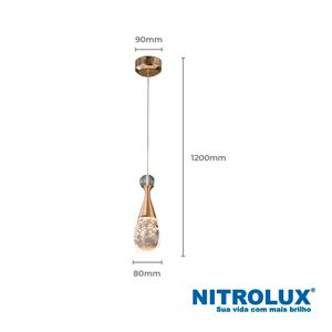 Pendente NTL001 3W 3 Em 1 - 5302 - Nitrolux