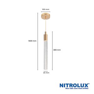 Pendente NTL004 3W 3 em 1 - 5625 - Nitrolux