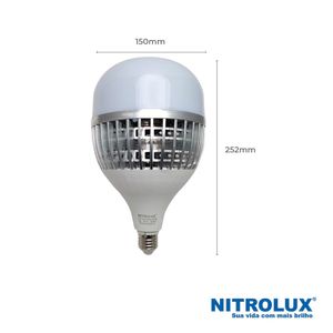 Lâmpada LED Nitrolux T150 100W 6500K E27/E40