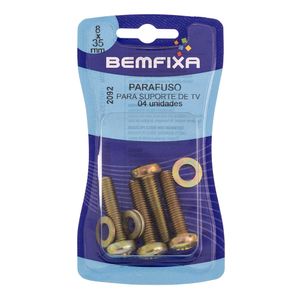 Parafuso Bemfixa Para Suporte De Tv M8X35
