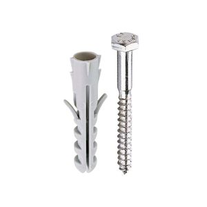 Bucha Soberba Bemfixa com Parafuso 12 MM Cartela