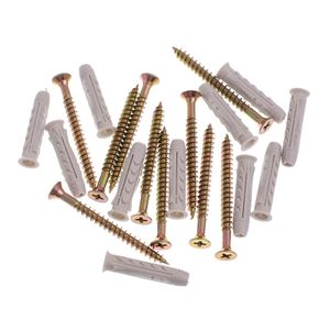 Bucha Bemfixa Shark 6Mm C/ Parafuso Fenda Phillips Cabeca Chata