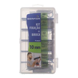Kit Fixação Bemfixa 10 Mm Com Broca