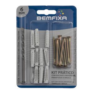 Kit Pratico Bemfixa Universal 06Mm