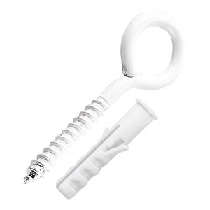 Pitão com Bucha Bemfixa 8 MM Branco