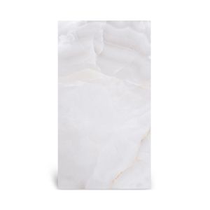Porcelanato Marmorizado Acetinado Retificado Onix Bianco Tipo A 90X90CM - CC0599S1 - Biancogres