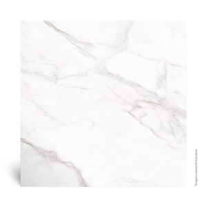 Porcelanato Marmorizado Acetinado Retificado Calacata Altissimo Tipo A 120X120CM - BW0261A1 - Biancogres