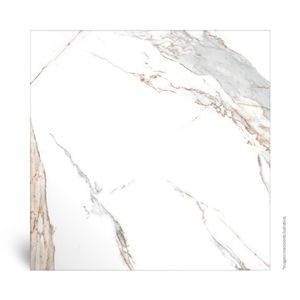Porcelanato Marmorizado Polido Retificado Calacata Oro Tipo A 90X90CM - CD0261R1 - Biancogres
