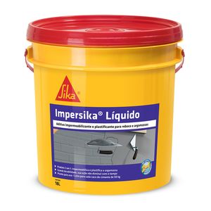 Aditivo Impermeabilizante e Plastificante para Argamassas e Rebocos Impersika 18L - Sika