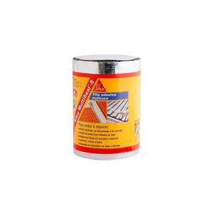 Fita Asfáltica Multiúso Aluminizada Autoadesiva Multiseal 20CMX10M - Sika