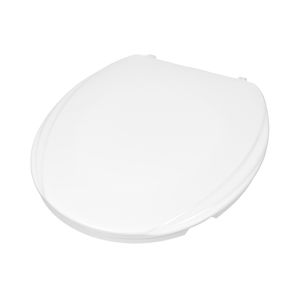 Assento Sanitário Almofadado Karppi Mebuki Oval Branco