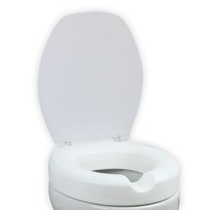 Assento Sanitário Mebuki Oval Elevado de 7,5 Cm