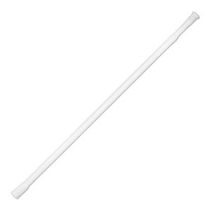 Tubo Extensível para Cortina Uzoo Multifuncional Branco Regulável 70-120 Cm Alumínio Pintado