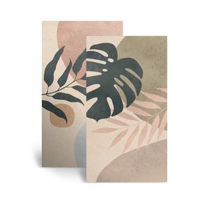 Revestimento Decorado Acetinado Retificado Botanic Tipo A 45X90CM - CE0794B1 -  Biancogres