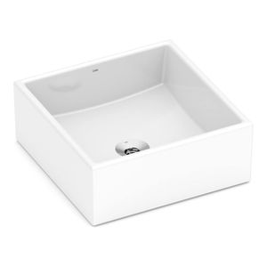 Cuba de Apoio Quadrada Basic Q5 Branca 35X35CM - 1730490017300 - Celite