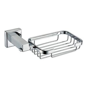 Saboneteira de Parede Retangular em Vidro Elite - B8002C8CR0 - Celite